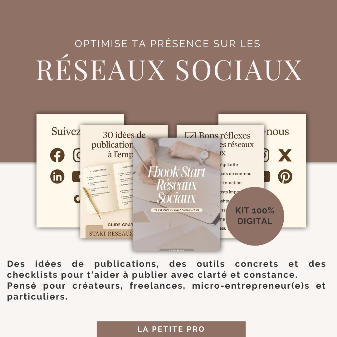 Kit Start Réseaux Sociaux